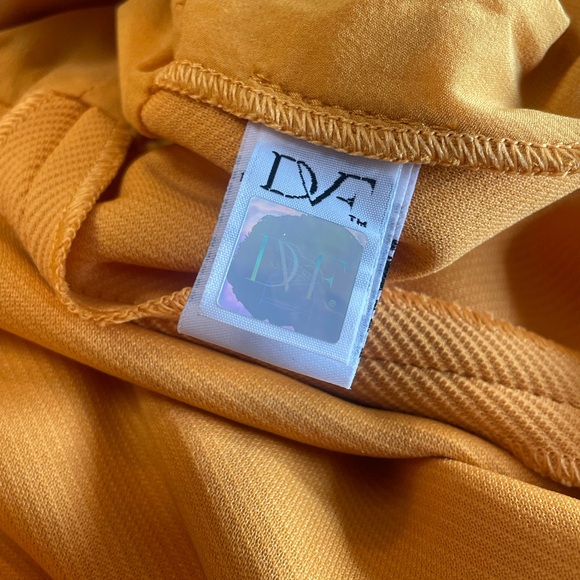 Diane von Furstenberg yellow Dress – Size 10 - Picture 10 of 12